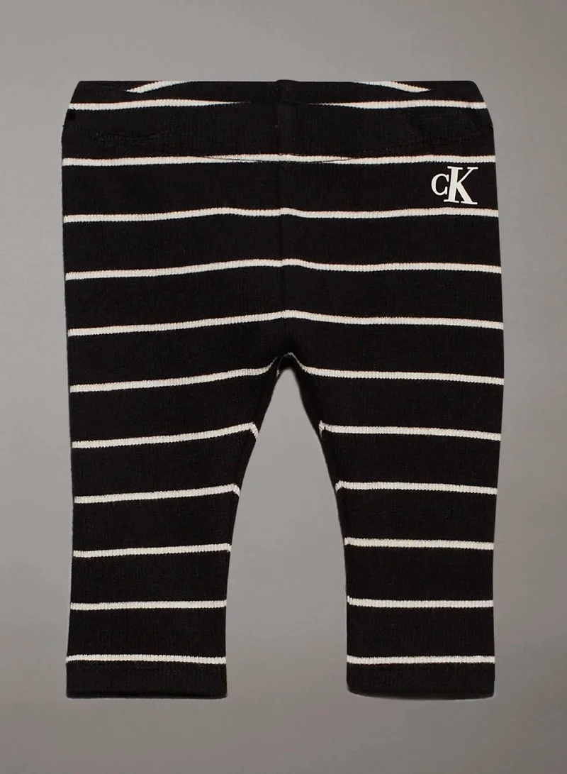 Newborn Striped Leggings