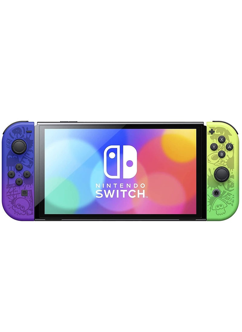 JC - Splatoon 3 Joy Con Game Controller Compatible with Nintendo Switch and OLED Replacement for Switch Joy Pad Wireless Controllers Support Dual Vibration / Wake-up / Motion Control - Image 1