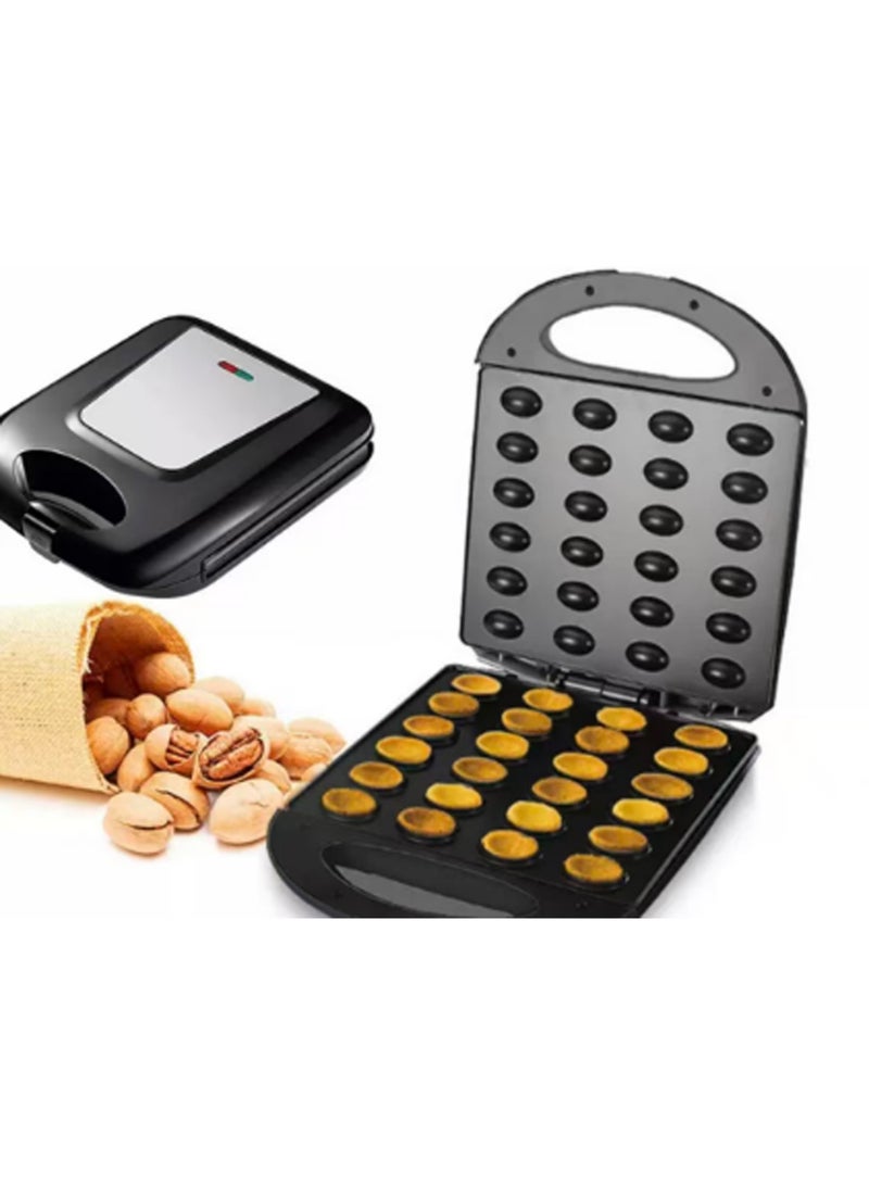 24-hole 1300W Walnut and Nut-Stuffed , Quick Electric Cookie Maker with Non-Stick Surface, Electric Maamoul and Nut Maker with Light Indicator, Non-Slip Base and Overheat Protection - Image 1