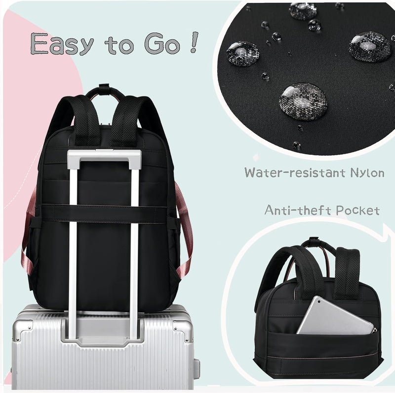LORADI 18-Pockets Diaper Bag Backpack - Image 5
