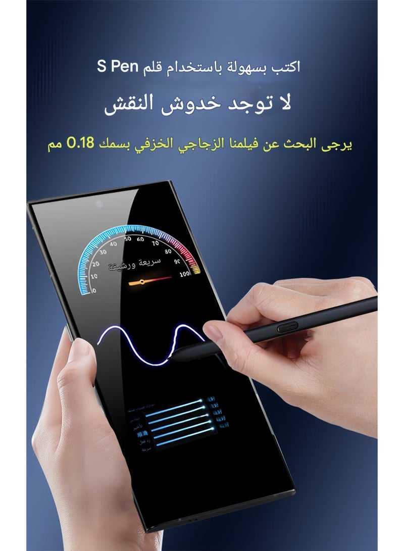 【Samsung s25】screen protector film ultra-clear screen protector free + dust sticker + cleaning bag - Image 4