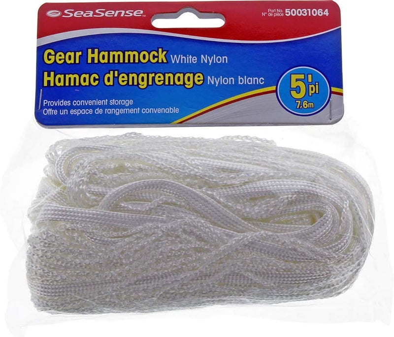 SeaSense Nylon Gear Hammock, White - Image 2