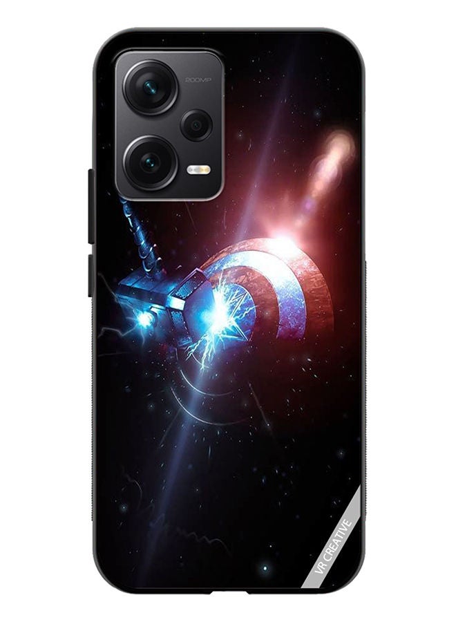 VR CREATIVE Protective Case Cover For Xiaomi Redmi Note 12 Discovery Marvel Design Multicolour - Image 1