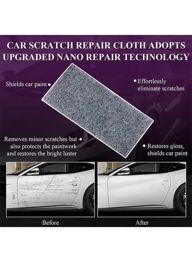 Homonth Scratches Remover ，Nano Sparkle Cloth Car Scratch Remover Set, 2025 Car Scratch Repair Paste Polishing Wax, Magic Nano Cleaning Cloth Automotive Cleaning Kit for Vehicles Paint Scratches Repair 120g - Image 4
