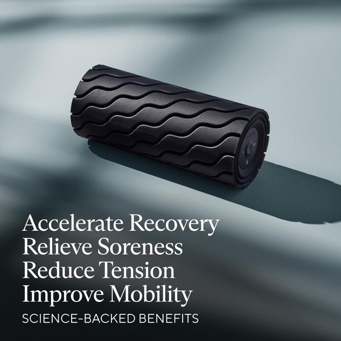 Theragun Therabody Wave Series Wave Roller High Density Foam Roller For Body And Large Muscles. Bluetooth Enabled With 5 Customizable Vibration Frequencies In Therabody App - Image 3