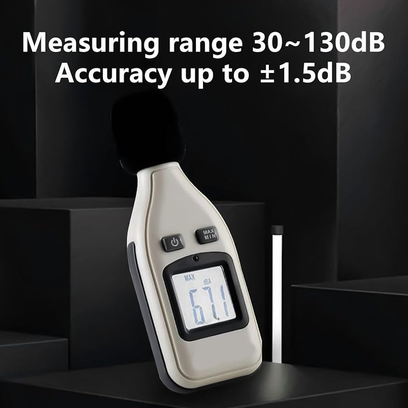 Gm1351 Noise Meter for Home Environment Volume Measurement with Clear Reading - Image 4