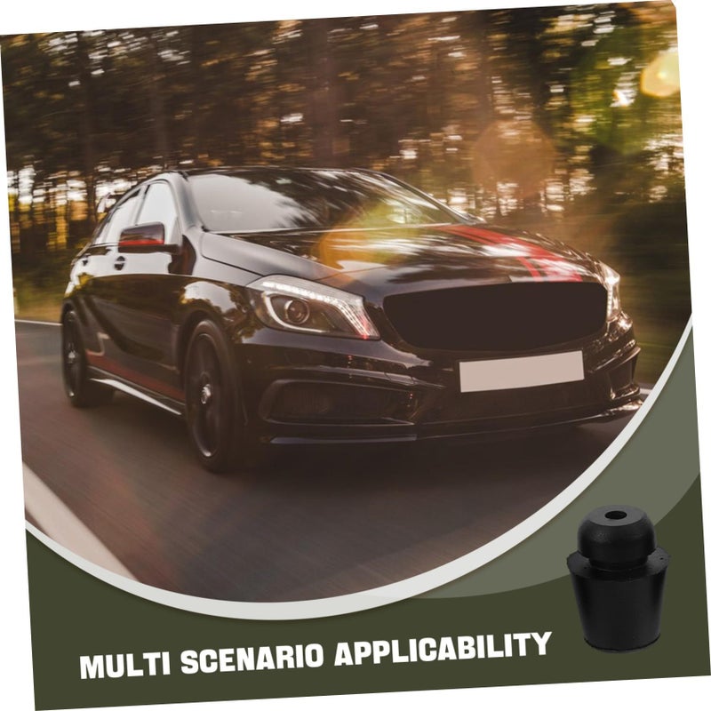 Car Door Impact Absorber Pads 50 Pcs Rubber Silence Bumpers Noise Reduction Cushion Easy Installation Durable Shock Absorbing Protection For Front And Rear Car Doors - Image 4
