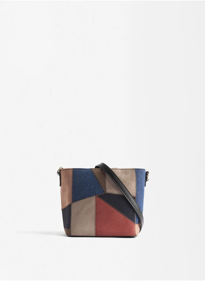 PARFOIS Patchwork Crossbody Bag