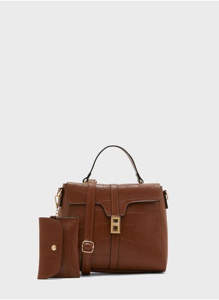 Croc Satchel Handbag - pzsku/ZBF510901E01BFE637F0BZ/45/_/1698970643/f8c6f777-60d8-4521-9251-10c81496b92e