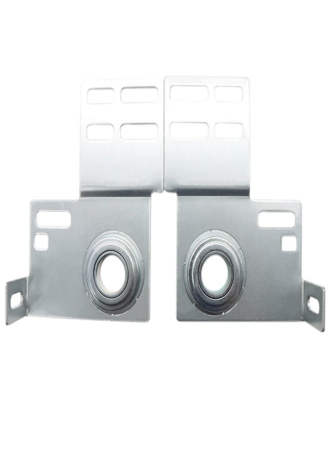 Xadnitu End Bearing Plates Brackets, Garage Door Parts Torsion Spring Residential Bracket with Bearings 3 3/8 Inch, for 2" Track Wood or Steel Doors (Pair) - Image 4