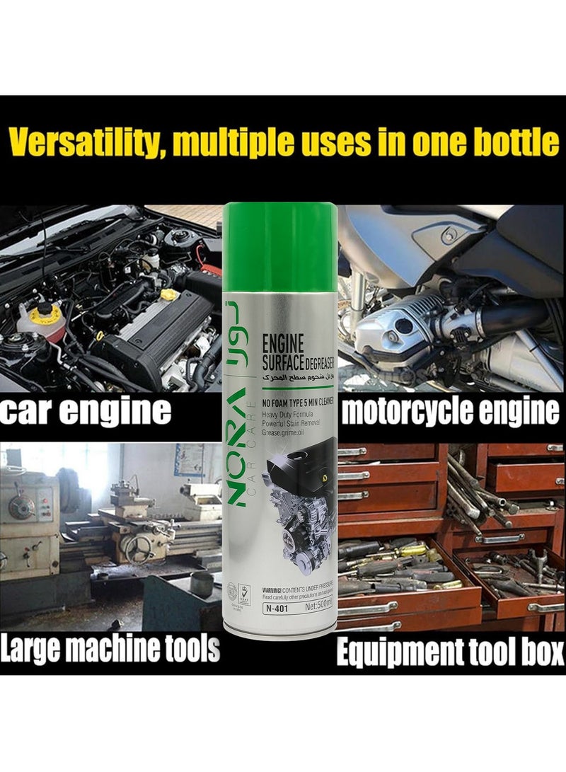 Nora Premium Engine Surface Degreaser – Heavy-Duty Cleaner for Car, Motorcycle, and Industrial Equipment -  NORA 500ml - Image 4