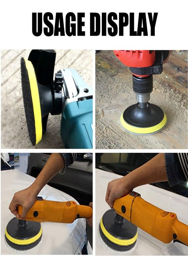 MLD 5 inch Car Automotive Pad Backing Plate Hook Loop Polishing Buffing with M10 Drill Adapter BPCP-1012 (5inch,M10 Plastic) Pack of -1 - Image 5