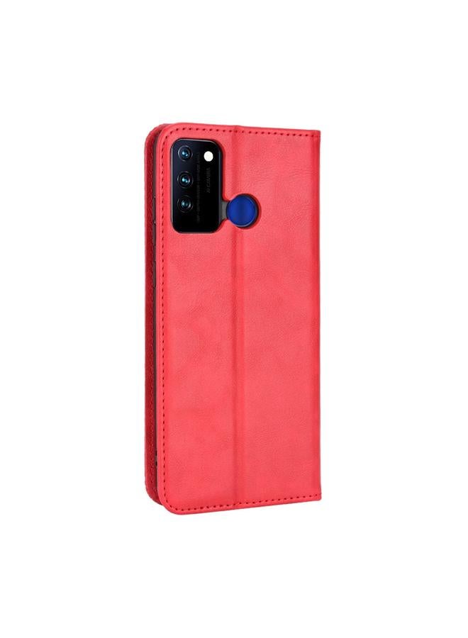 S-TOP Case For BLU G71 Magnetic Buckle Retro Crazy Horse Leather Phone Case - Image 3