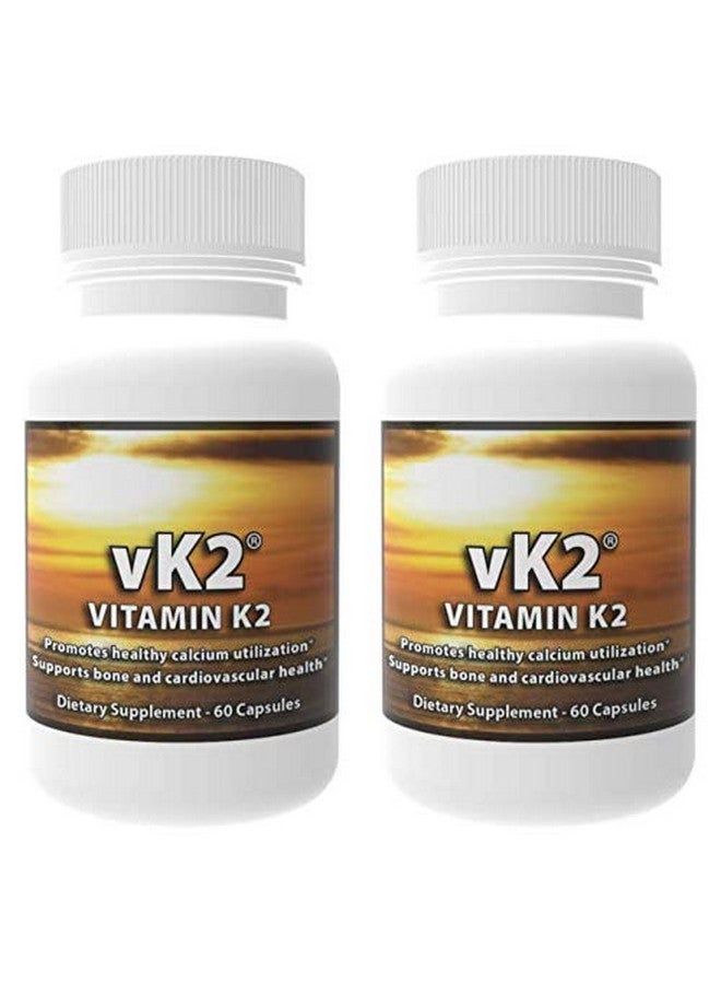 vK2 2 Pack of vK2-Vitamin K2 (MK4 and MK7) - Image 1