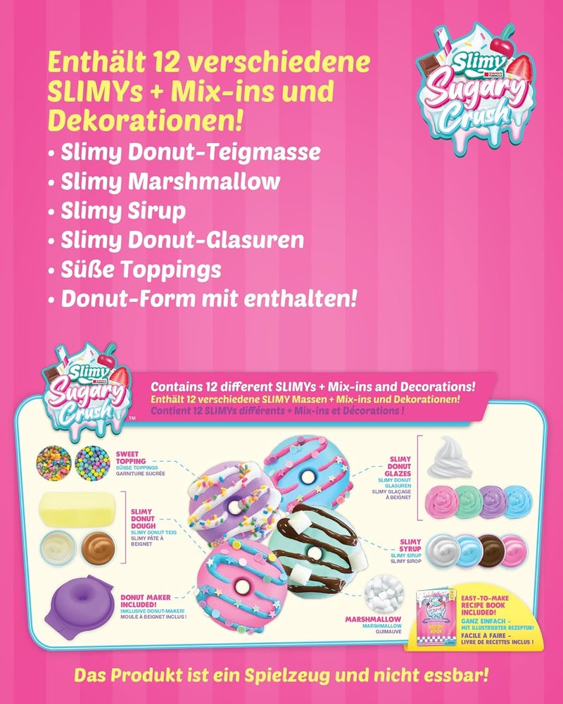 Slimy Sugary Crush - Dooonuts, Slime and Clay Creative Set, Baking Game for Mixing, Shaping and Decorating, Creative Design for Children - Image 5