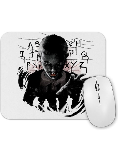 Print Shop Stranger Things ABCD Mouse Pad