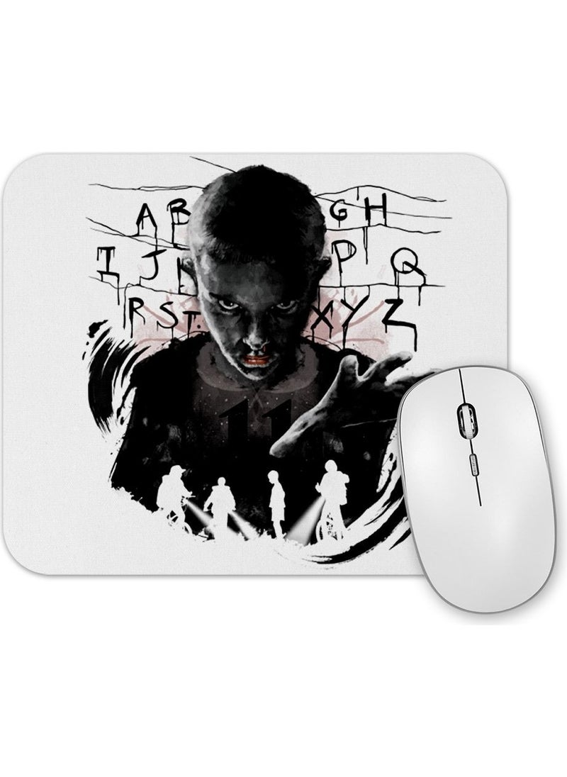 Baskı Dükkanı - Print Shop Stranger Things ABCD Mouse Pad - Image 1