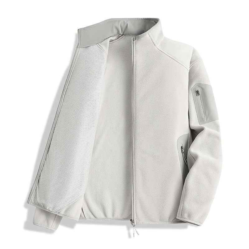 Fleece Jacket Cardigan for Men and Women