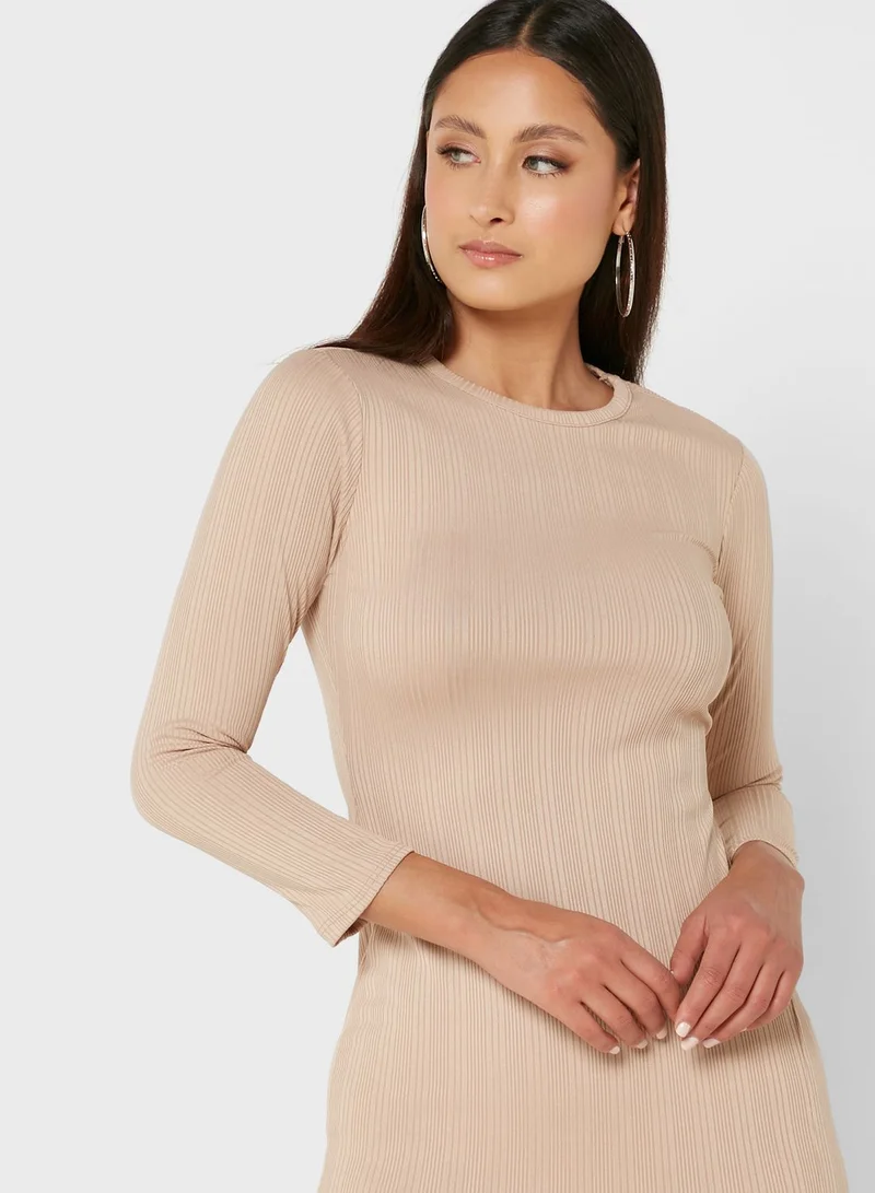 RIVER ISLAND Ribbed Dress