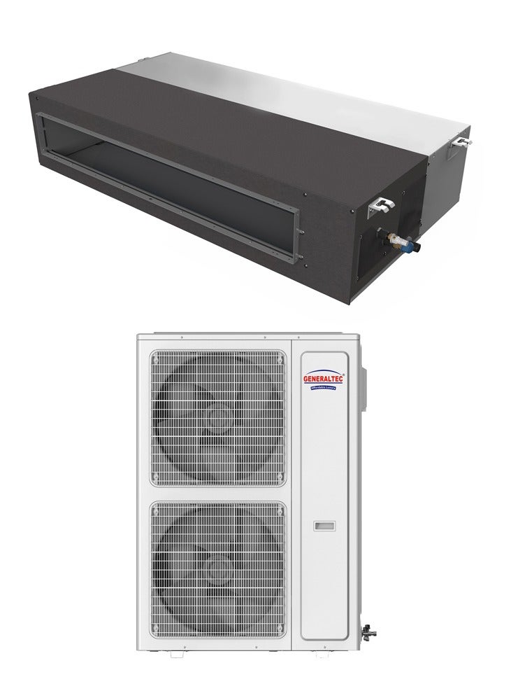 Generaltec 5 Ton Inverter T3 Duct Air Conditioner GIDAC60INT4 | Heavy Duty Commercial AC | T3 Rotary Compressor | Energy Efficient | Fast Cooling | 3 Phase | Eco-Friendly Refrigerant | 1 Year Warranty + 5 Years Compressor - Image 3