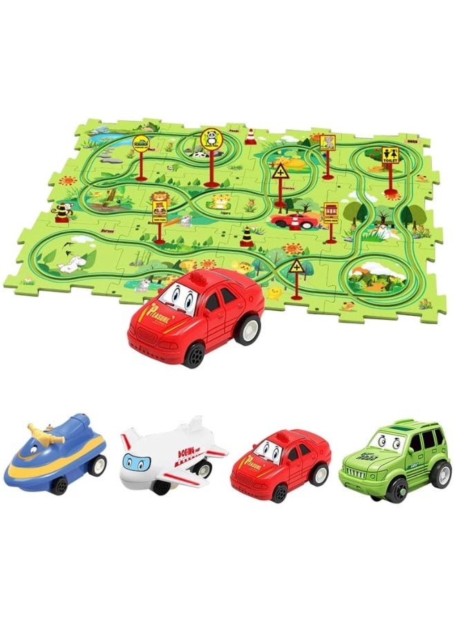 Puzzle Track Car Toy for Kids, Puzzle Track Car, Car Track Puzzle Toy, Kids Car Track, Car Track Building Toy, DIY Car Track Toy, Racing Track Toy for Kids, Kids Racing Car Track, Car Track Set, Kids Car Track Set, Car Track and Racing Car Set, Building Car Toy, Car Puzzle Toy, Kids Car Puzzle, Car Track Puzzle, Racing Road Toy, Car Racing Track, Build Your Own Car Track Toy, Car Track Assembly Toy, Educational Car Toy, Brain Development Toy for Kids, Skill Development Toy, Interactive Car Toy for Kids, 3D Car Track Toy, Curved Car Track Toy, Car with Track Toy, Racing Road Building Toy, Home Racing Car Toy, Car Toy for Toddlers - Image 5