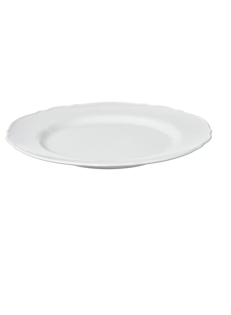 طبق أبيض 28 سم - Image 3