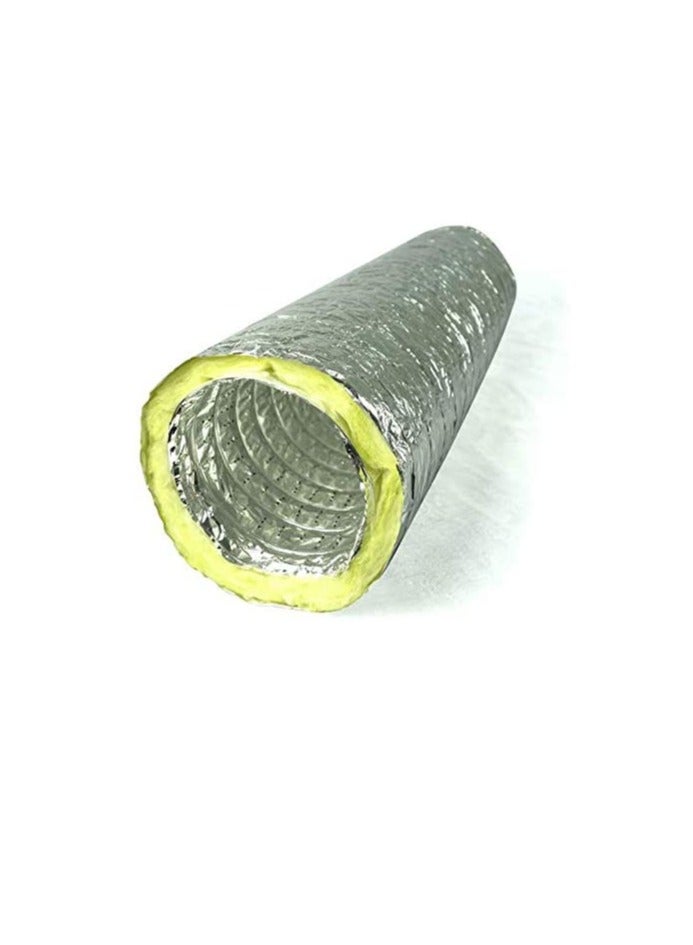 Generic Aluminium Flexible Duct Venting Duct Hose for Air Exhaust Line, Air Condition Line (8 inch insulated)  - Image 1