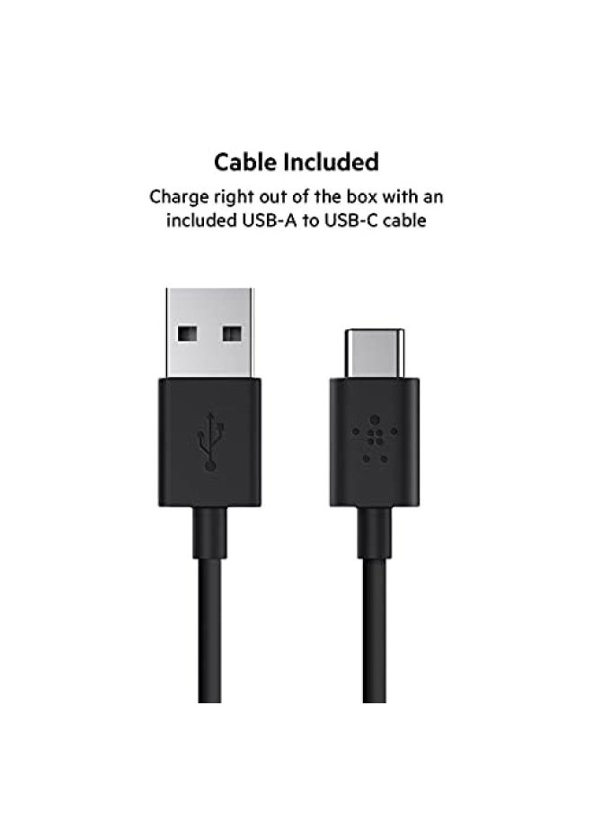 belkin Belkin Boost Charge 10K Power Bank 15W USB-C Dual 12W USB-A Black  - Image 5