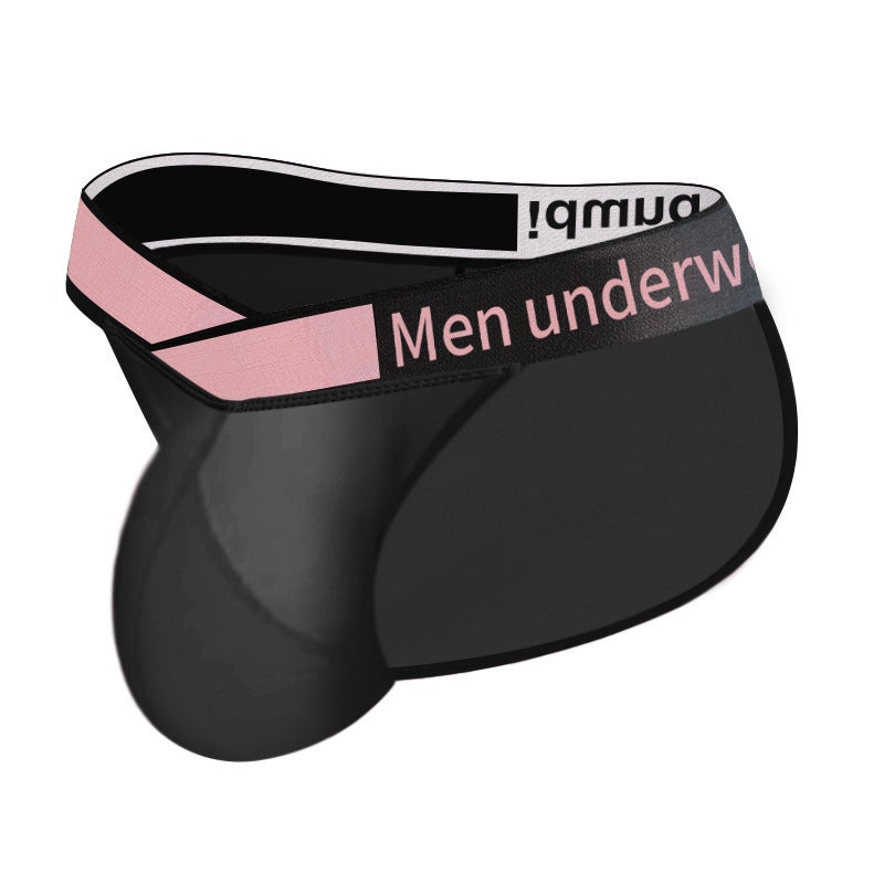 ORLVS V-Neck Ultra-Thin Ice Silk High-Cut Men's Briefs - Image 4