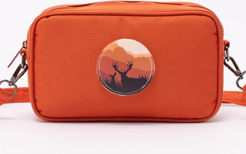Kaff Tile K00700 Crossbody Hand and Shoulder Bag with Interchangeable Stickers