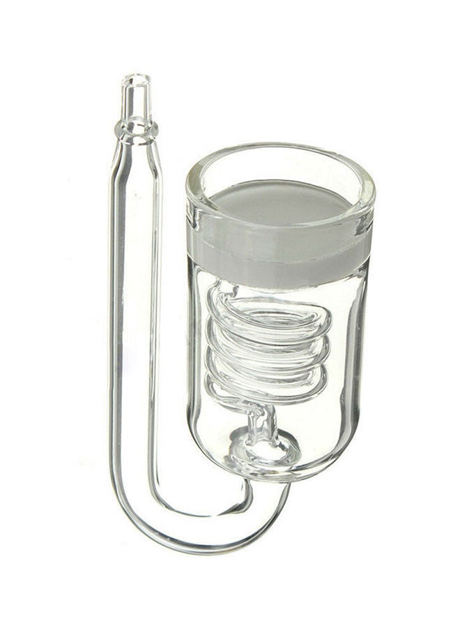 NIBEMINENT Durable U Glass Aquarium Tank Plant Atomizer White 9x3x3cm - Image 1