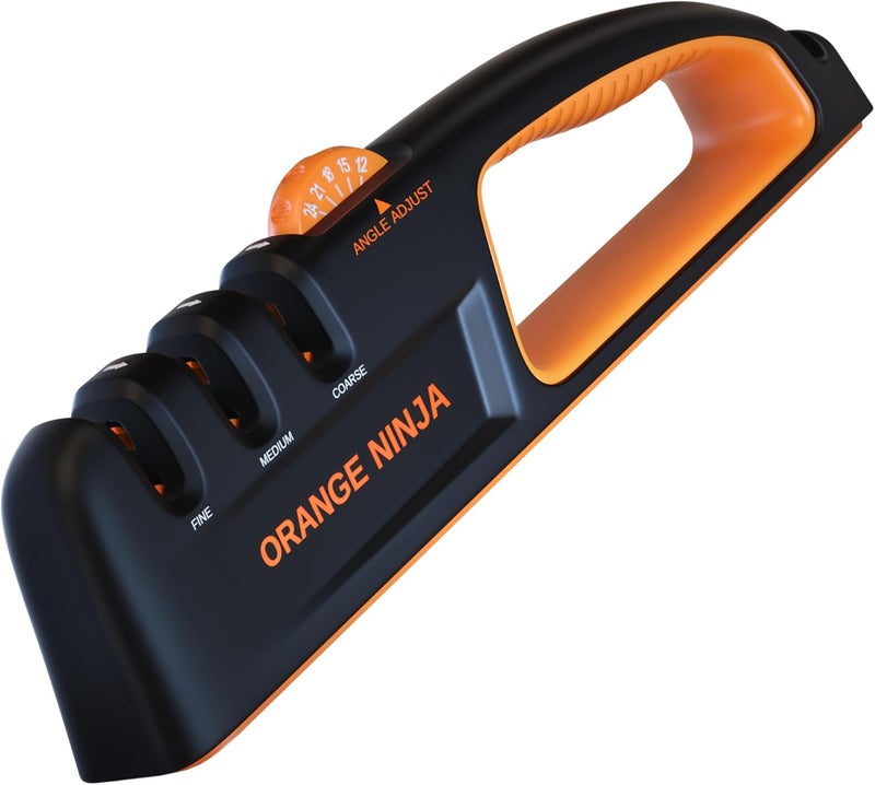 Sharp Pebble 5 Precision Adjust Knife Sharpener- 3-Stage Premium Kitchen Knife Sharpener to Repair, Restore & Polish Blades by - Image 1
