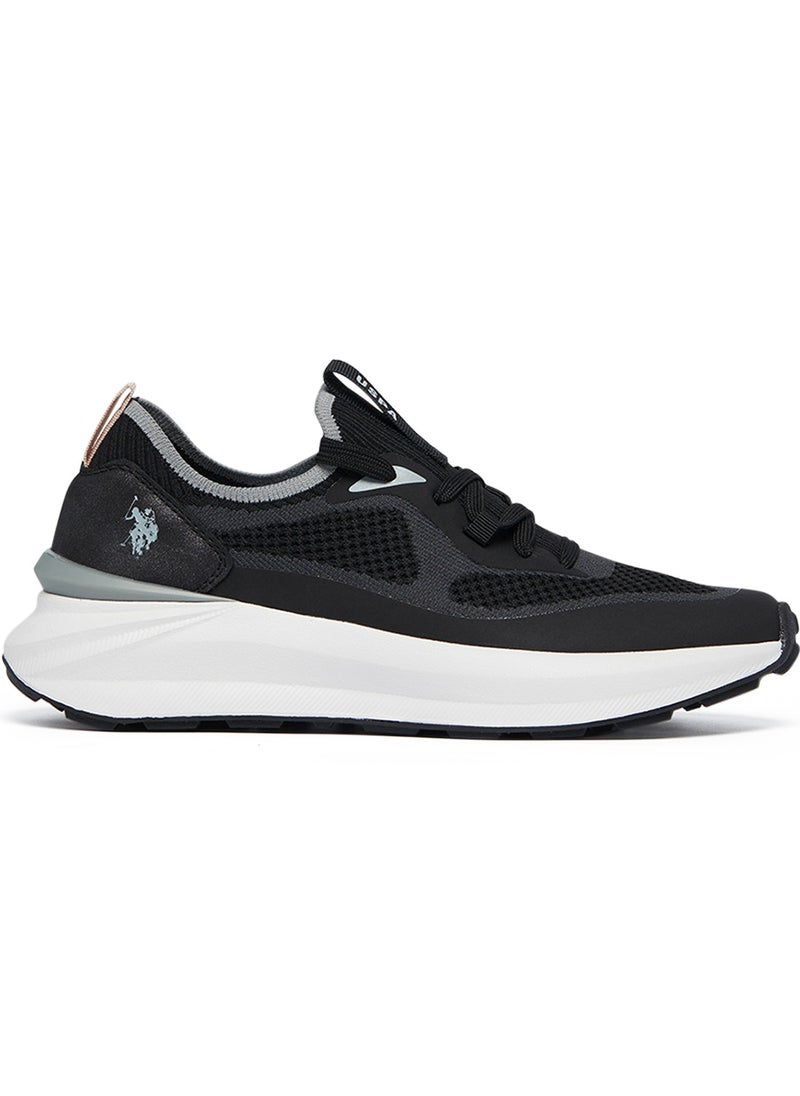 U.S. Polo Assn. Women's Black Low-Top Sneakers - High-Quality Sole for Everyday Look  - Image 1
