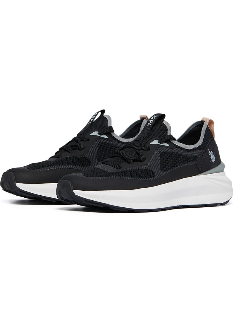 U.S. Polo Assn. Women's Black Low-Top Sneakers - High-Quality Sole for Everyday Look  - Image 2
