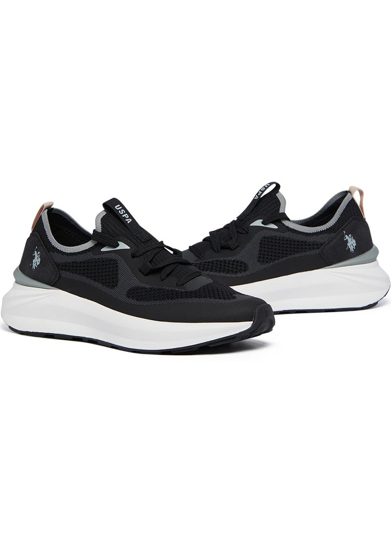 U.S. Polo Assn. Women's Black Low-Top Sneakers - High-Quality Sole for Everyday Look  - Image 3