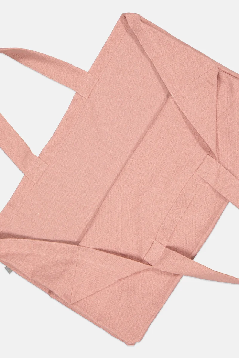 Muy Mucho Women Textured Tote Bag, Pink