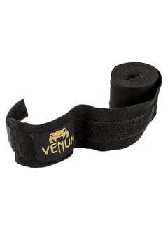 VENUM Kontact Boxing Hand Wraps, Black/Gold, 180 in – Durable, High Support  - Image 3