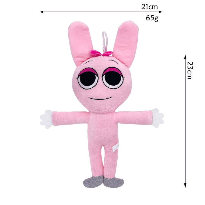 Y&D New 64 Colors Sprunki Plush Toy – Cute Anime Cartoon Stuffed Animal Toys, Soft Peluche Sprunki Doll for Kids and Collectors - Image 1