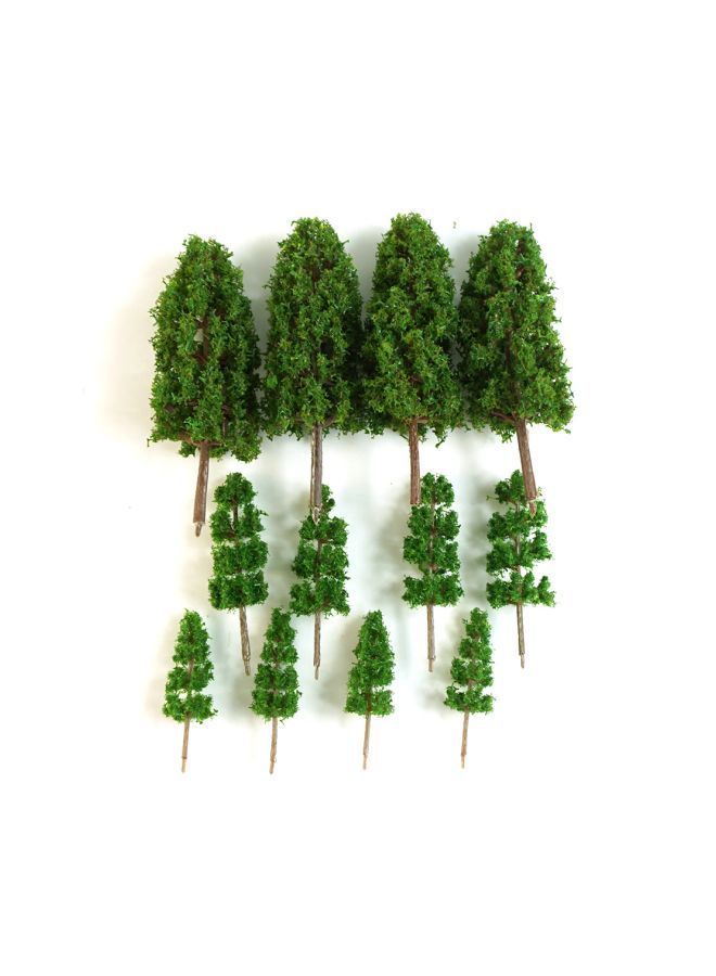 NIBEMINENT 24-Piece Artificial Model Tree Set - Image 2