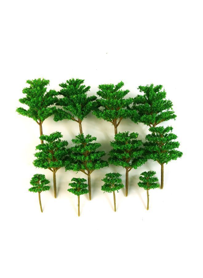 NIBEMINENT 24-Piece Artificial Model Tree Set - Image 4