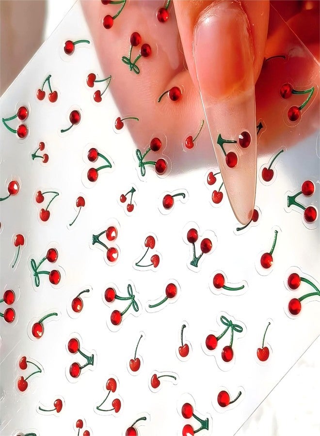 Dedyel Food Nail Art Stickers 3D Cake Dessert Donut Ice Cream Cookies Fruit Bread Self-Adhesive Nail Stickers for Women Girls Kids - Image 2