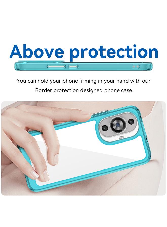 اس-توب جراب لهاتف Huawei nova 12 Lite من سلسلة الألوان المصنوعة من الأكريليك + TPU - Image 4