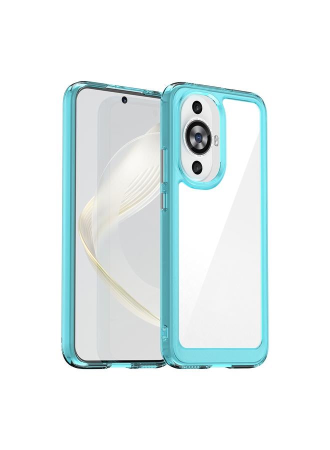 اس-توب جراب لهاتف Huawei nova 12 Lite من سلسلة الألوان المصنوعة من الأكريليك + TPU - Image 1