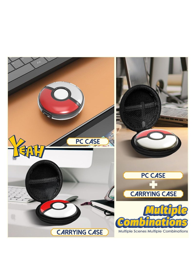 Y&D Carrying Case Compatible with Po-ké-mon GO Plus +, Protective Hard PC Crystal Cover Hand Strap, and Cover, Scratch-Resistant, Portable Travel - Image 2