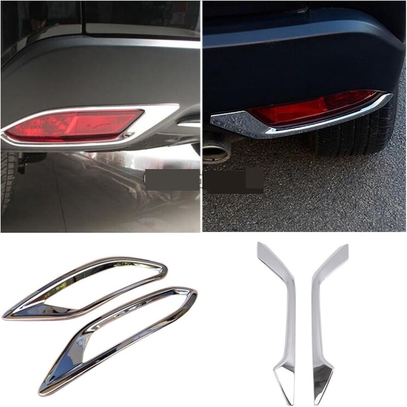 QASULER Car Fog Light Bezel for HR-V Vezel 2014-2018 - Image 2