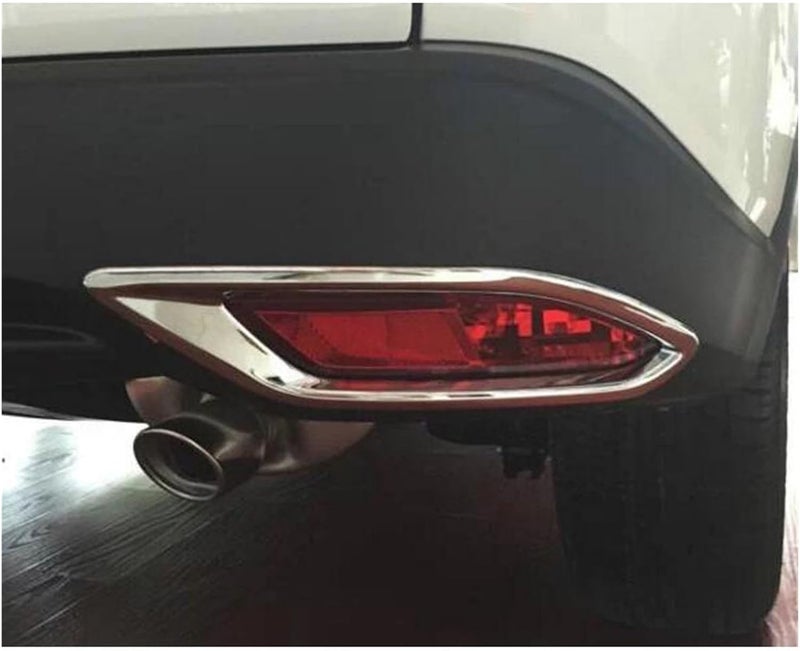 QASULER Car Fog Light Bezel for HR-V Vezel 2014-2018 - Image 4