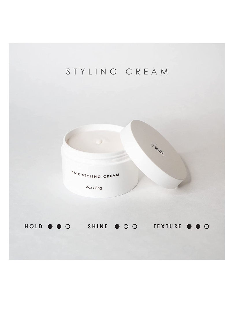Forte Medium Hold Light Cream for Hair Volumizing and Thickening Hair Cream for Men - Image 2