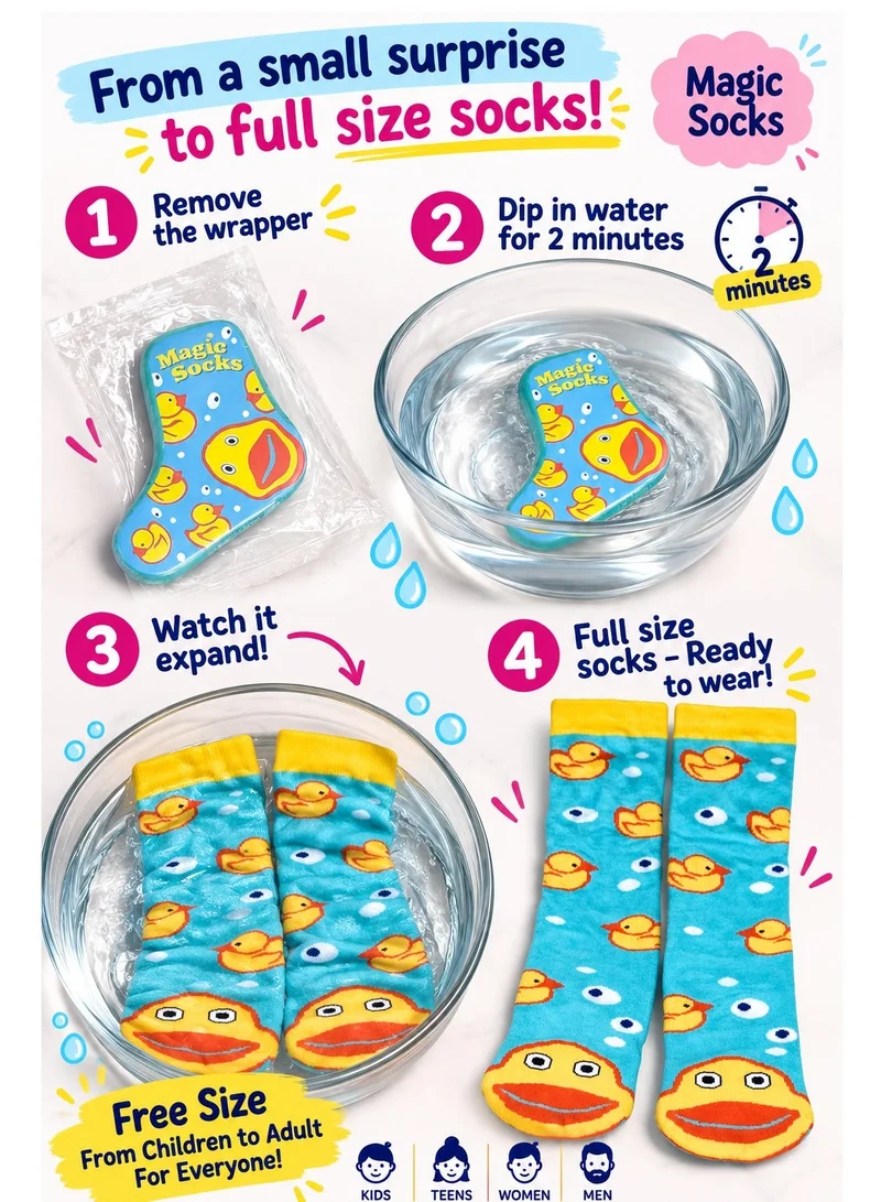 أرتيميا Artemea Novelty Magic Socks Bear design