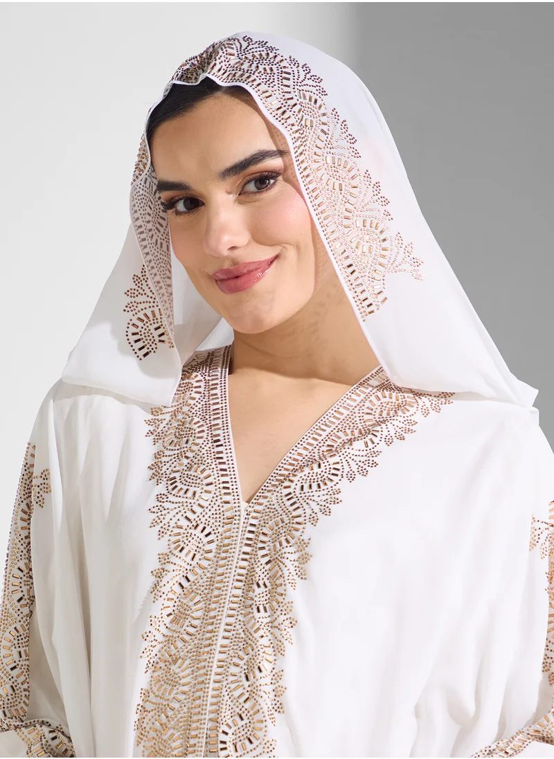ARABIAN CLOSET Embellished Abaya