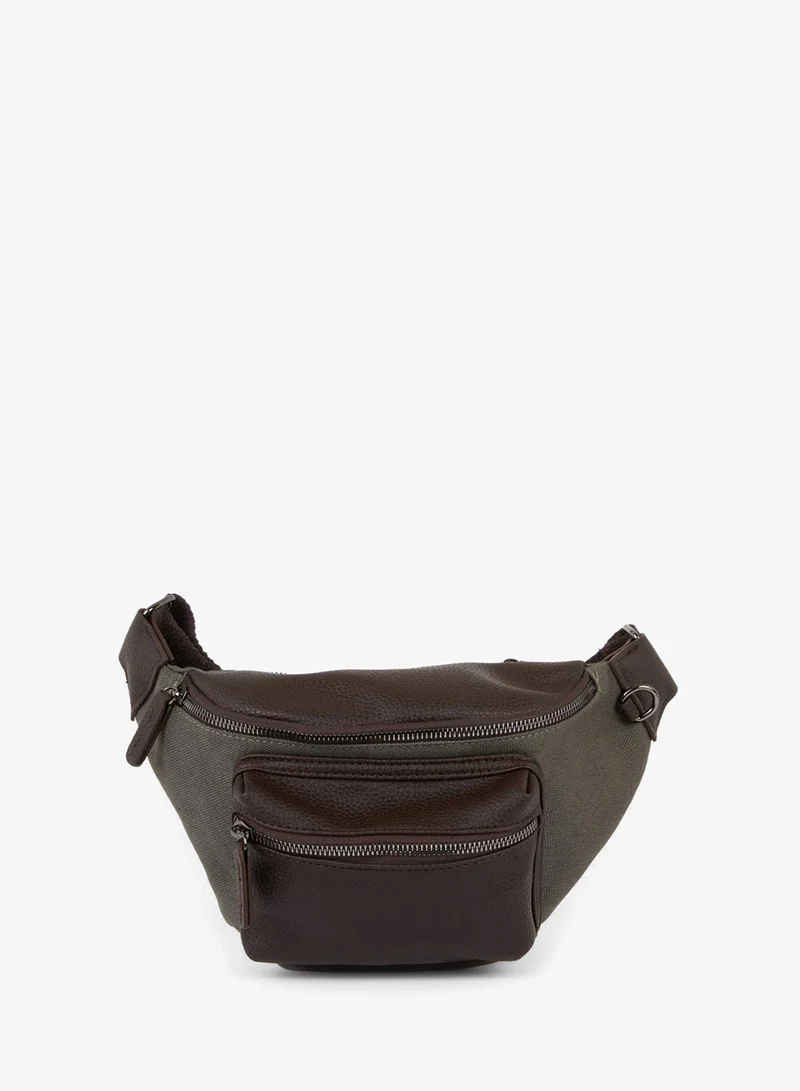 Man Canvas Waist Bag